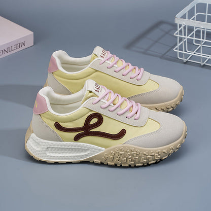Damen Sneaker Modern Sportschuhe mit Komfort Sohle