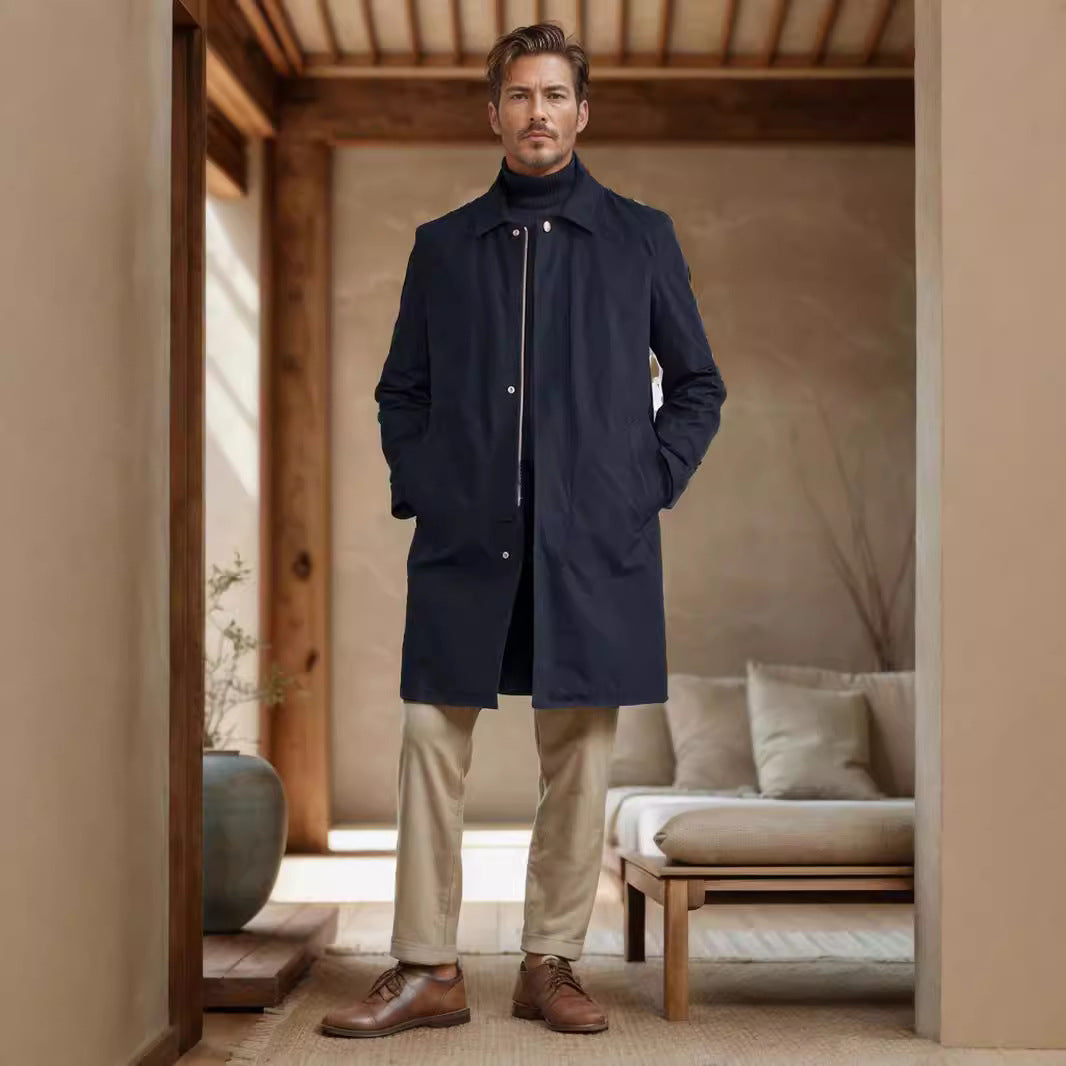 Herren Übergangsmantel Elegant Modern Berlin Stil - BerlinGlamour
