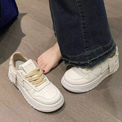Damen Plateau Sneaker Hoch Bequem Atmungsaktiv