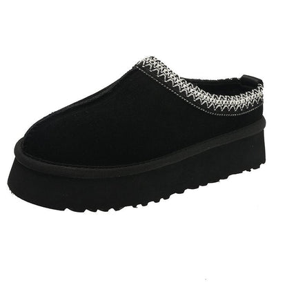 Damen Slipper Weich Bequem Elastisch Warm