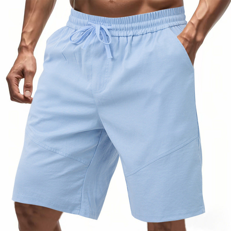 Herren Strandshorts Lässig Elastisch Mit Taschen