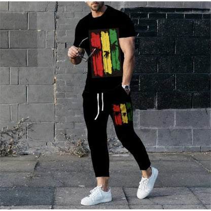 Herren Freizeit-Set Modern Punkte Berlin Style