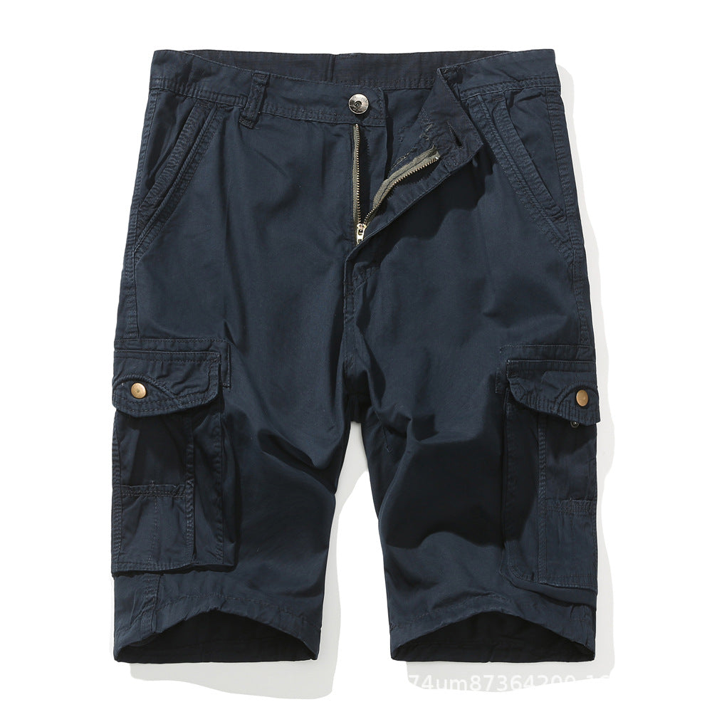 Herren Cargo Shorts Funktional Mit Seitentaschen - BerlinGlamour