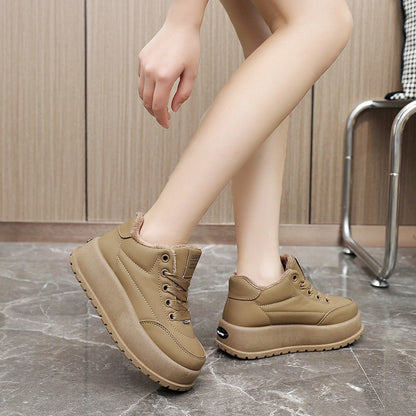 Damen Sneaker Bequem Gepolstert Robust