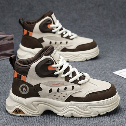 Damen Sneaker High-Top Sportlich Stabil Mit Dämpfung - BerlinGlamour
