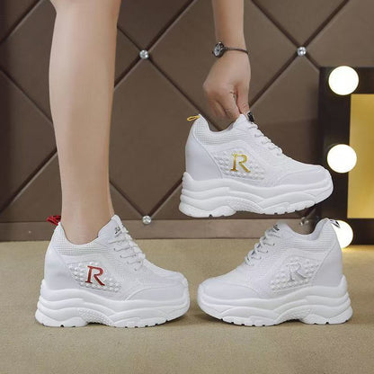 Damen Sneaker Bequem Luftig mit rutschfester Sohle