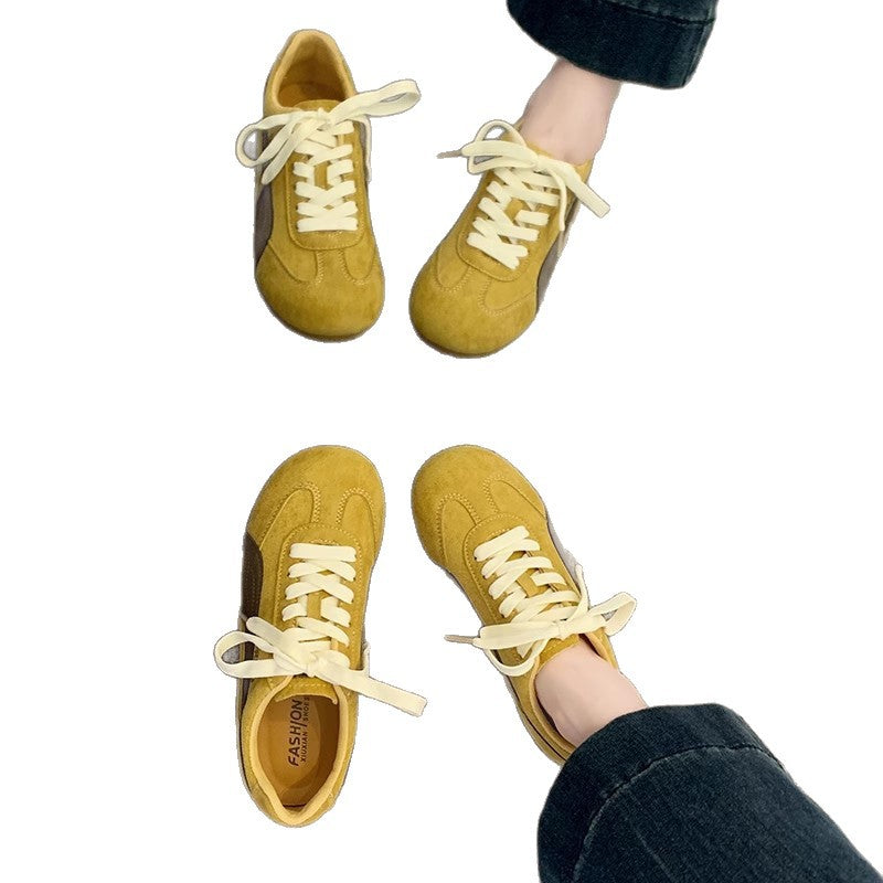 Damen Sneaker Sportlich Wildleder atmungsaktiv