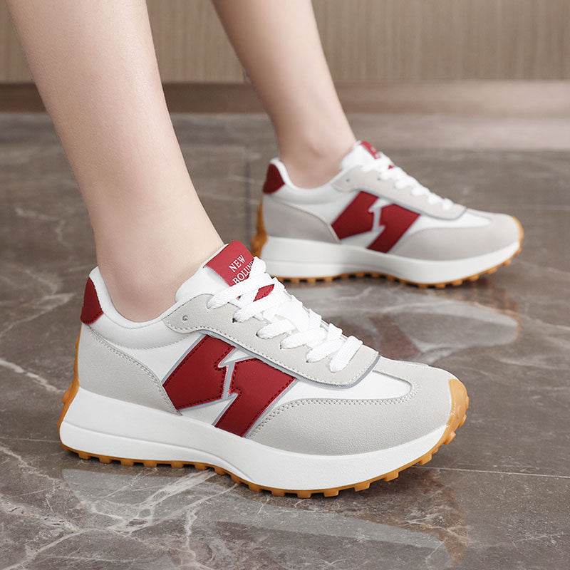 Damen Sneaker Sport Bequem Laufschuhe Mit Dämpfung