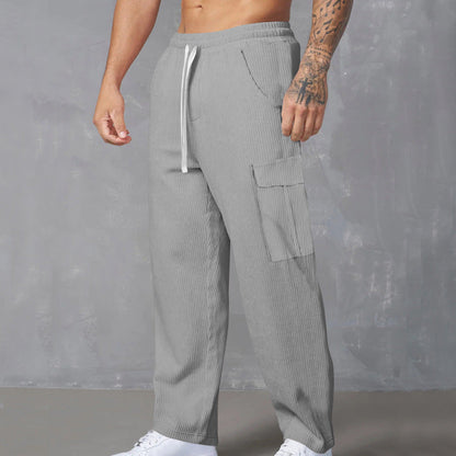 Herren Cargohose Bequem Elastisch Praktisch