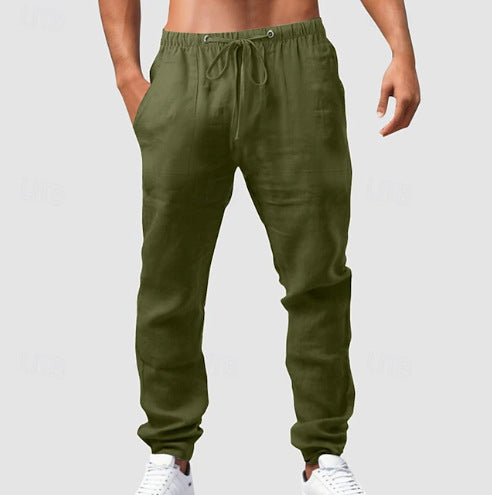 Herren Leichte Komfort-Cargohose mit elastischem Bund BerlinGlamour → Herren Leuchten Bequemlich Komfort und elegante Cargohose mit elastischem Bund
