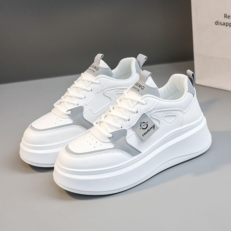 Damen Sneaker Chunky Laufsohle Dämpfung Sportlich