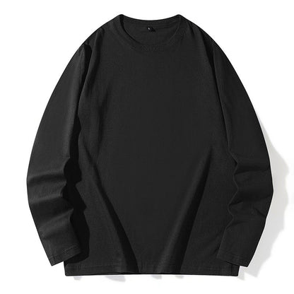 Herren T-Shirt Langarm Atmungsaktiv Rundhals