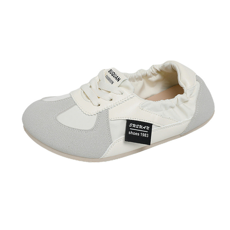Damen Sneaker Bequem Elastisch Modern