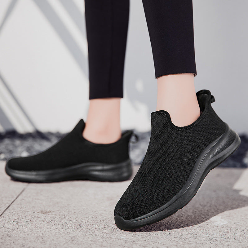Damen Laufschuhe Bequem Slip-On Sneaker Modisch - BerlinGlamour
