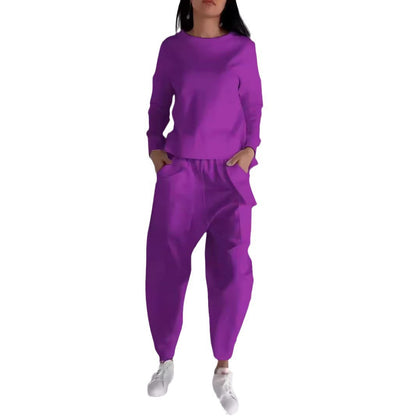Damen Jogginganzug Bequem Sportlich