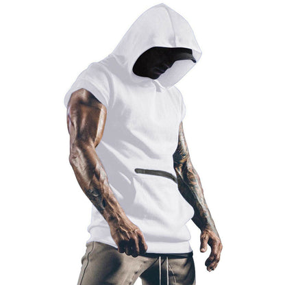 Herren Hoodie Sportlich Fit Muskelshirt Modern