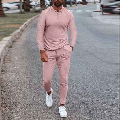 Herren Sportset Funktioneller Reißverschluss Modern