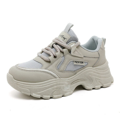 Damen Sneaker Chunky atmungsaktiv Laufschuhe Sportlich