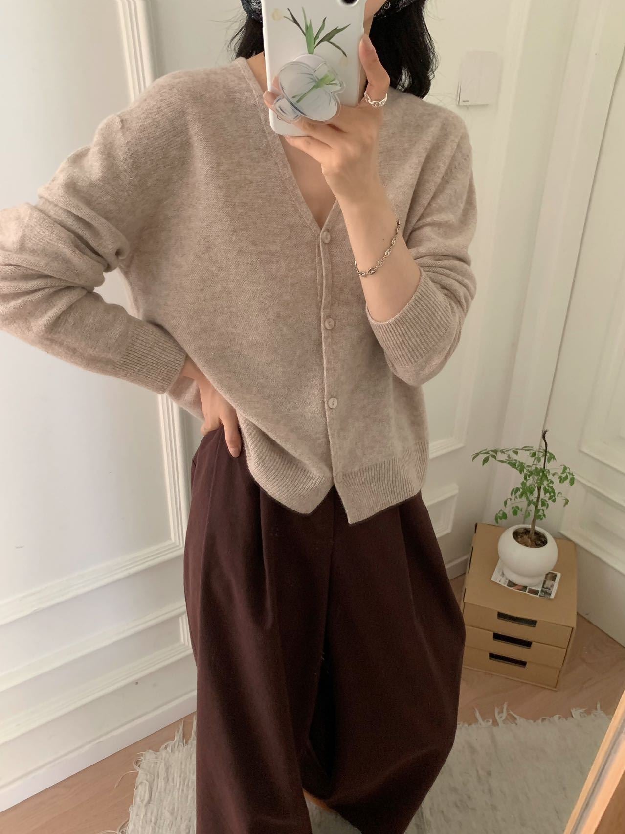 Weicher Cardigan Damen Modern Glamour