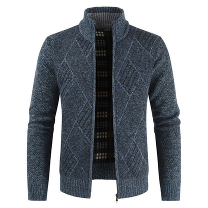 Herren Strickjacke Grafik Muster Modern Berlin Style