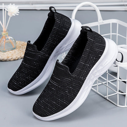 Damen Laufschuhe Komfort Atmungsaktiv Slip-On Sneaker