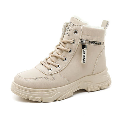 Damen Winterstiefel Warm High-Top Rutschfest