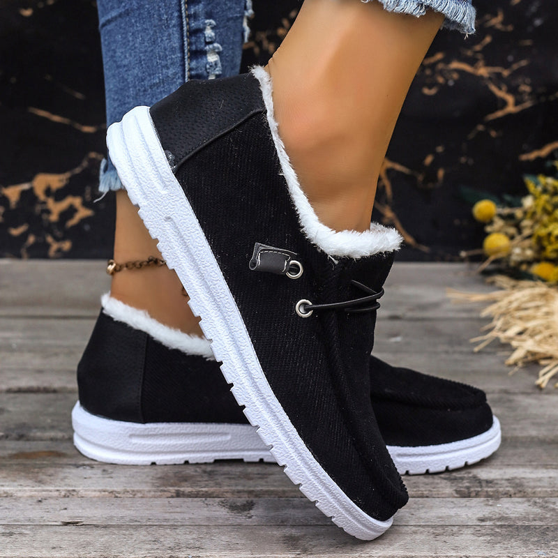Warme Schuhe Frauen Winterstiefel Lässig