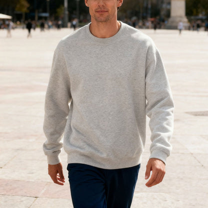 Bequemes Herren Sweatshirt Relaxed Fit Elastisch