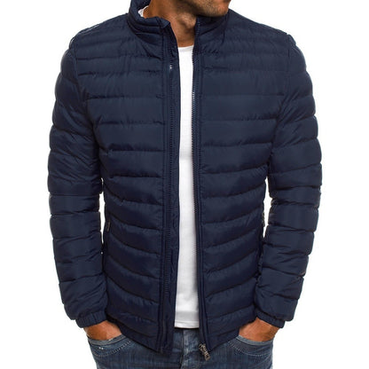 Herren Steppjacke Leicht Warm Modern