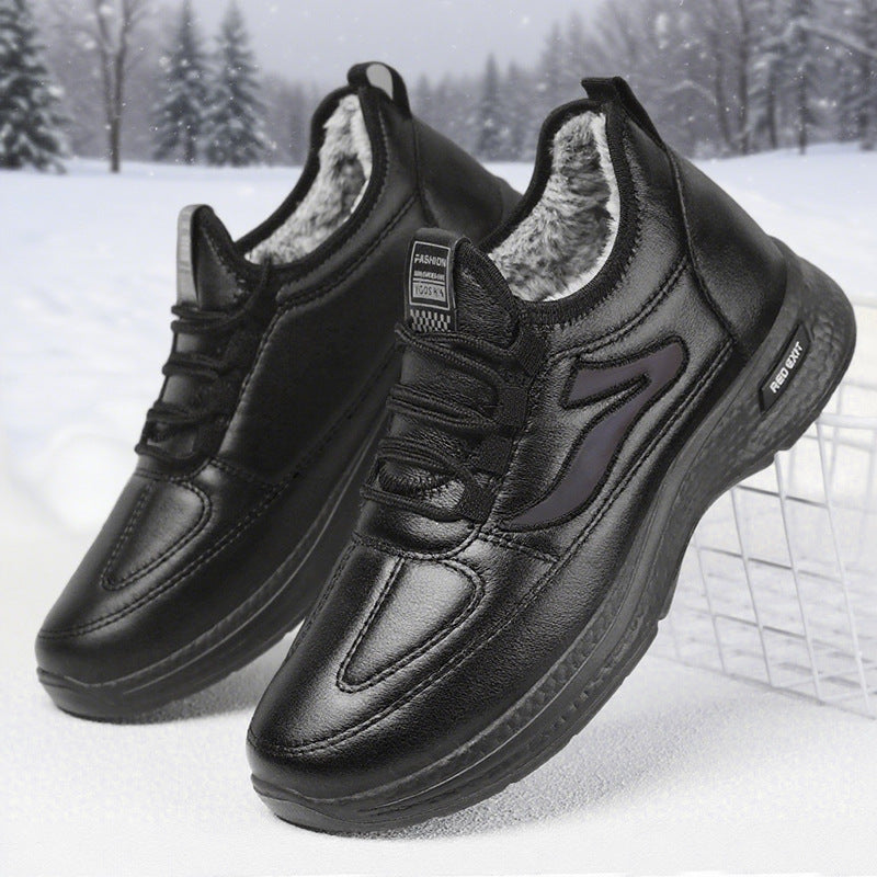 Damen Sneaker Sportlich Warm Innenfutter Mode - BerlinGlamour