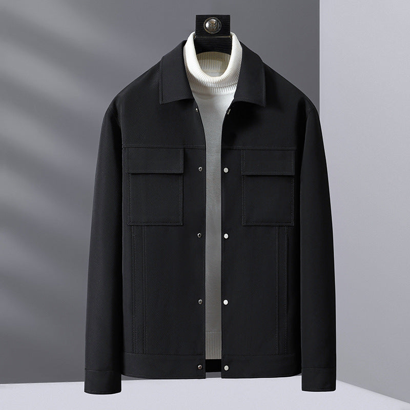 Herren Overshirt Jacke Modern mit Taschen Praktisch