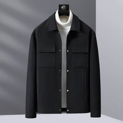 Herren Overshirt Jacke Modern mit Taschen Praktisch