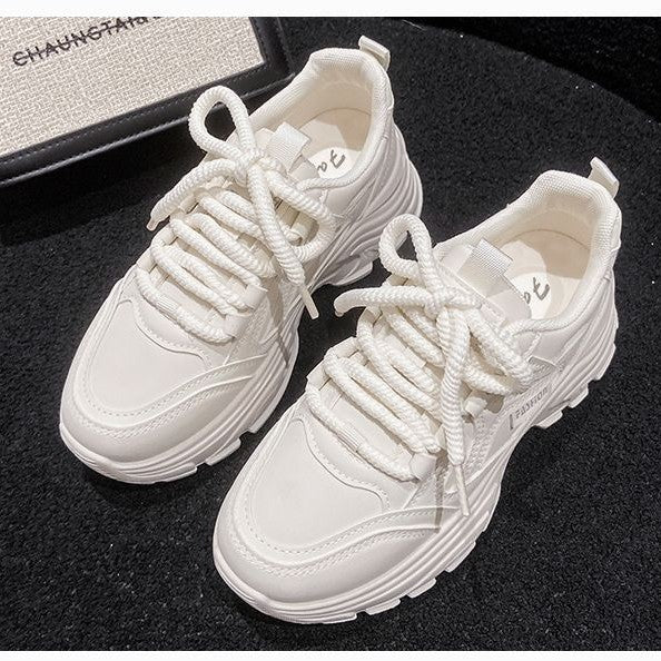 Damen Sneaker Chunky Bequem Robust Mode