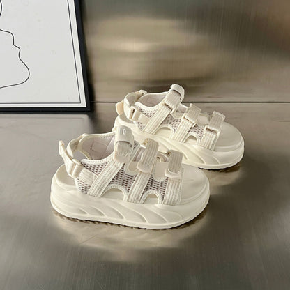 Damen Sandalen Sportlich Bequem mit verstellbaren Riemen