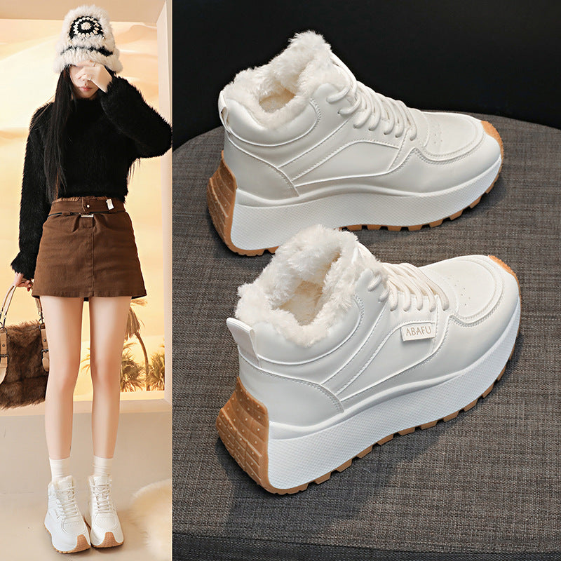 Damen Winterschuhe Warm Rutschfest Schnee Stiefel - BerlinGlamour