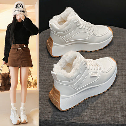 Damen Winterschuhe Warm Rutschfest Schnee Stiefel - BerlinGlamour