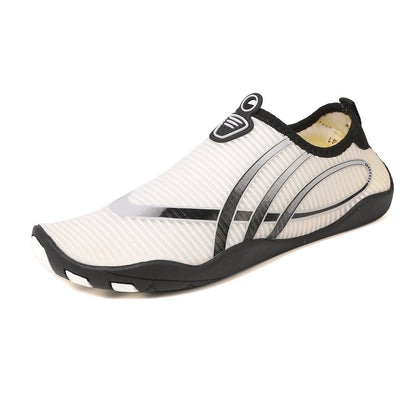 Damen Wasserschuhe Schnürschuhe Rutschfest Elastisch