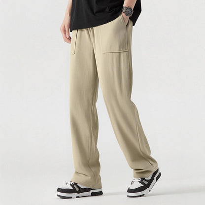 Herren Cargo-Hose Bequem mit Taschen Elastisch