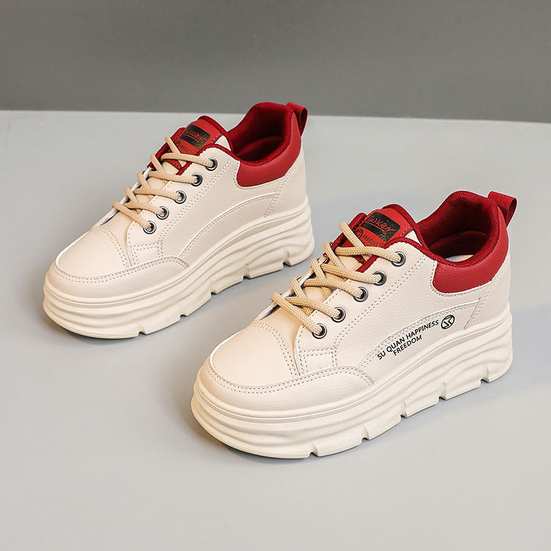 Damen Sneaker PlattformSchuhe Bequem Ergonomisch