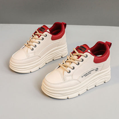 Damen Sneaker PlattformSchuhe Bequem Ergonomisch