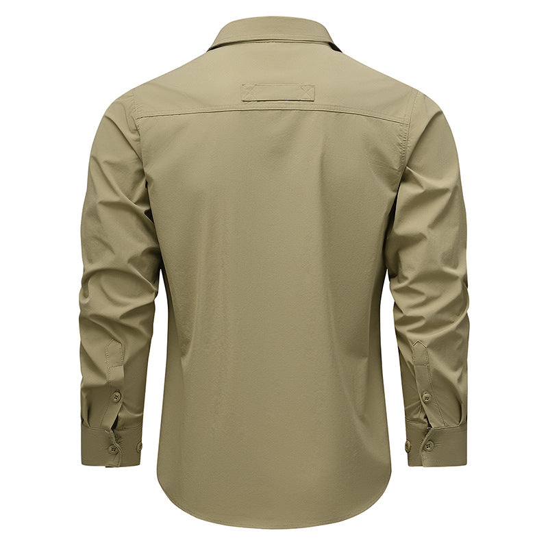 Herren Outdoor Hemd mit vielen Taschen Praktisch