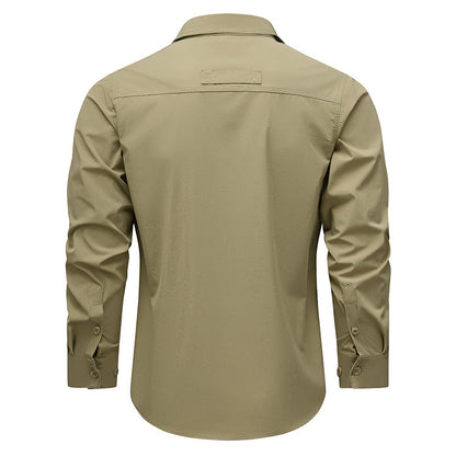 Herren Outdoor Hemd mit vielen Taschen Praktisch