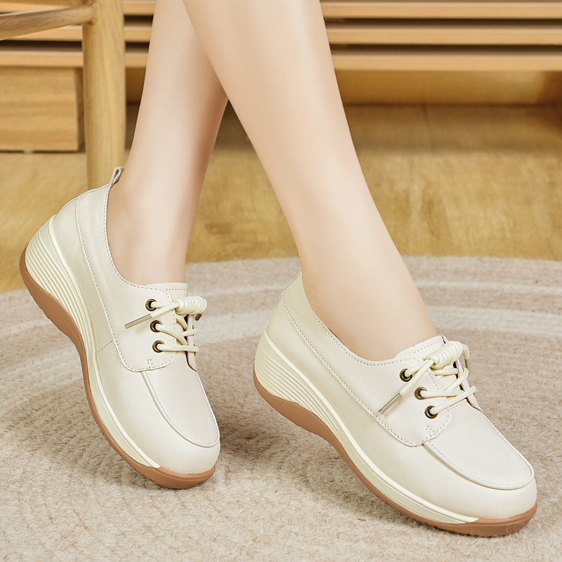 Damen Schnürschuhe Bequem Ergonomisch Modern - BerlinGlamour