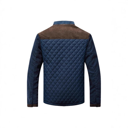 Herren Steppjacke Weich Warm Mit Futter