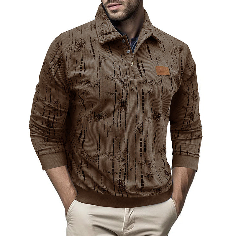 Herren Sweatshirt Modern Kragen Einzigartig Trendy