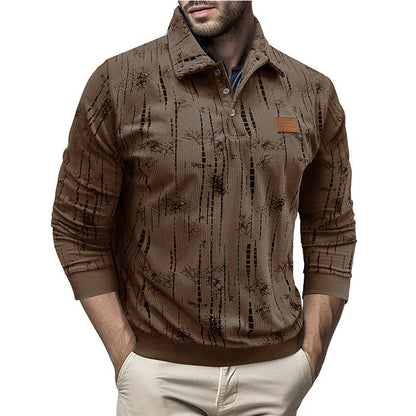 Herren Sweatshirt Modern Kragen Einzigartig Trendy