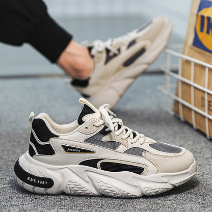 Damen Sneaker Chunky Sportschuhe Atmungsaktiv Komfortabel