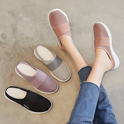 Damen Clogs atmungsaktiv Elastisch Bequem