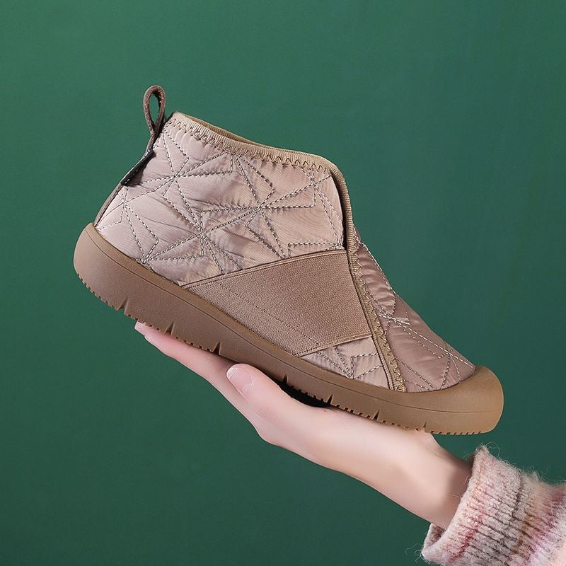 Damen Stiefeletten Warm Isoliert Rutschfest Winter