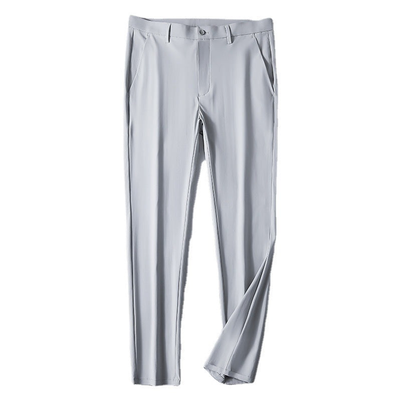 Herren Anzughose Slim Fit Bequem Elegant